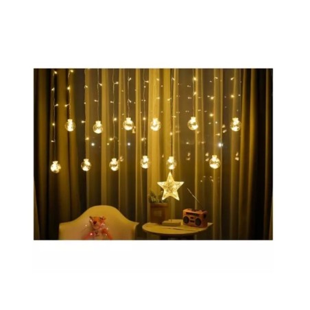 108LED USB valgus kardin - warm white | FreshDesign.ee