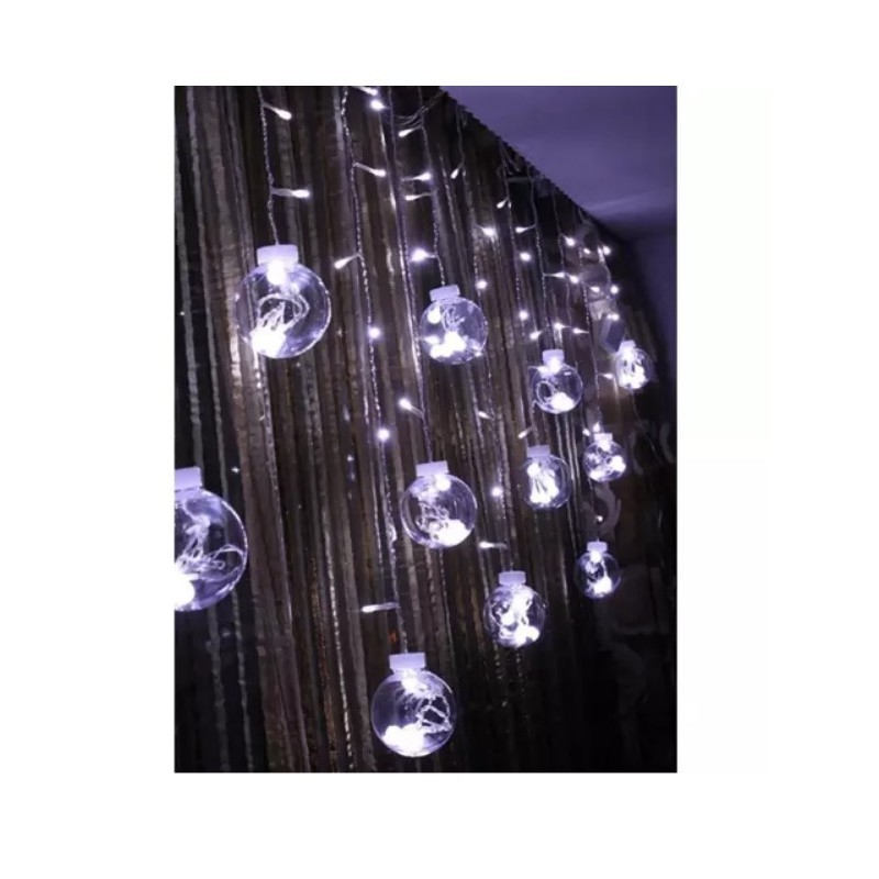 108LED USB valgus kardin - cool white | FreshDesign.ee