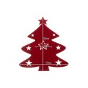 Söögiriistade ümbris jõulupuud, 12 tk, punane | FreshDesign.ee