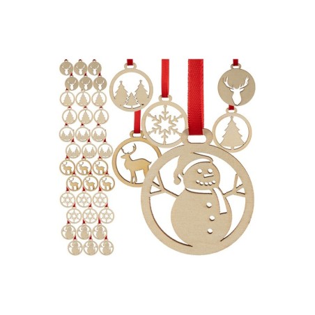 Puidust kuuseehted, 36 tk | FreshDesign.ee