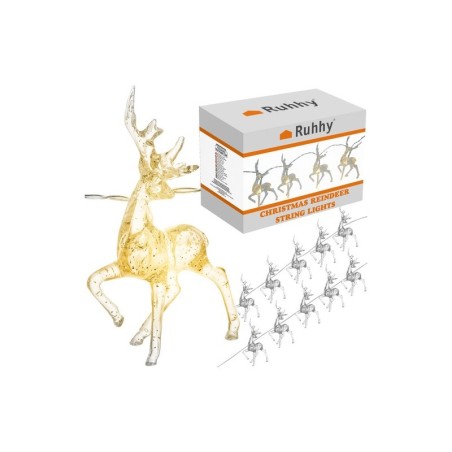 Jõulutuled, põhjapõdrad, 10 tk, soe valgus | FreshDesign.ee