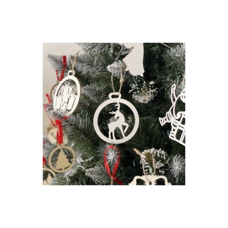 Puidust kuuseehted, 20 tk, valge | FreshDesign.ee