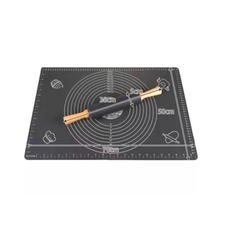 Silikoonist matt 50x70 cm + taignarull | FreshDesign.ee