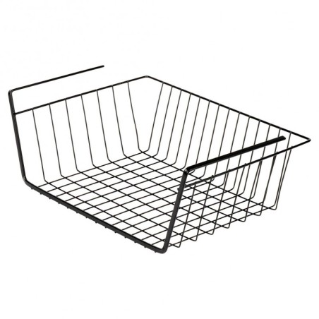 Metallist rippkorv riiuli all, must, 40,5x... | FreshDesign.ee