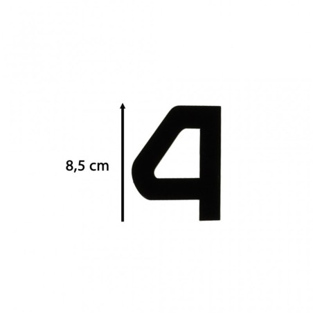 Suur seinakell 80-120 cm, must, 12 numbrit | FreshDesign.ee