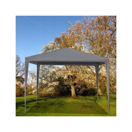 Aiapaviljon telk varikatus 3x3m + 4 seina, hall | FreshDesign.ee