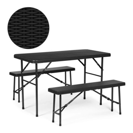 Kokkupandav laua ja pinkide komplekt | FreshDesign.ee