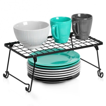 Metallist köögiriiul, must, 36x22x15 cm | FreshDesign.ee