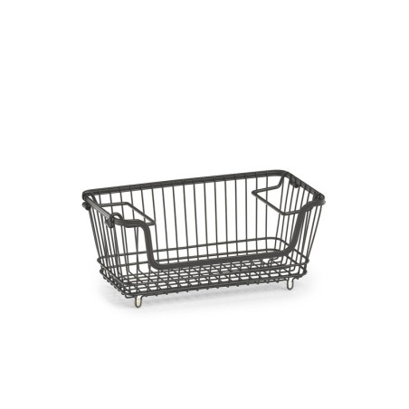 Hoiukorv, must, metall | FreshDesign.ee