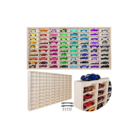 Puidust riiul mudelautodele | FreshDesign.ee