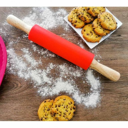 Silikoon taignarull, 38 cm, punane | FreshDesign.ee