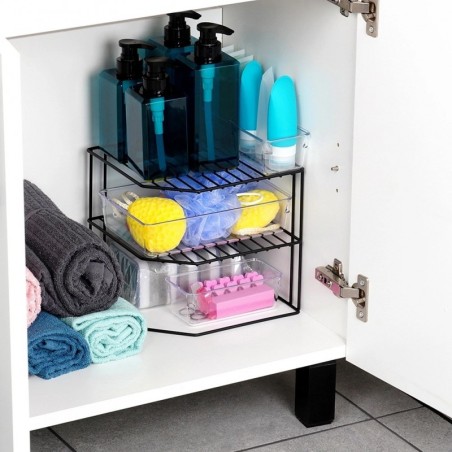 Must metallist kööginurgariiul | FreshDesign.ee