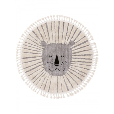 Lastetoa vaip Momo hall Ø 120 cm Ümmargune | FreshDesign.ee