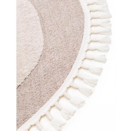 Lastetoa vaip Momo beež Ø 120 cm Ümmargune | FreshDesign.ee