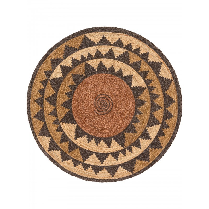 Jute VAIP Sahara pruun Ø 120 cm Ümmargune | FreshDesign.ee