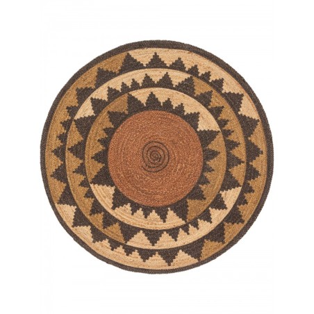 Jute VAIP Sahara pruun Ø 120 cm Ümmargune | FreshDesign.ee