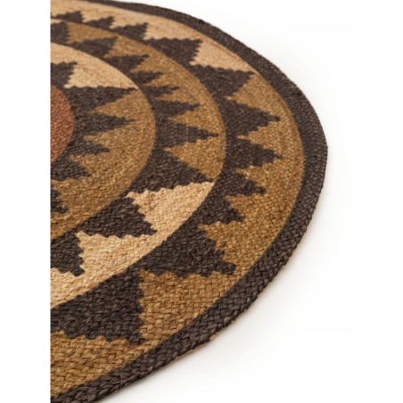 Jute VAIP Sahara pruun Ø 120 cm Ümmargune | FreshDesign.ee