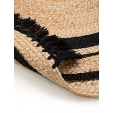 Jute VAIP Jutta helepruun/must Ø 120 cm Üm... | FreshDesign.ee