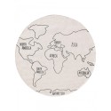 Lastetoa vaip World Map Valge/must 115 cm ... | FreshDesign.ee