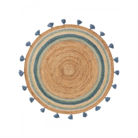 Lastetoa vaip Lovis türkiis 115 cm Ümmargune | FreshDesign.ee