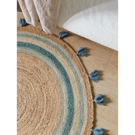 Lastetoa vaip Lovis türkiis 115 cm Ümmargune | FreshDesign.ee