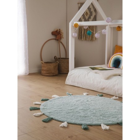 Pestav lastetoa VAIP Malu Mint Ø 100 cm Ümmargune