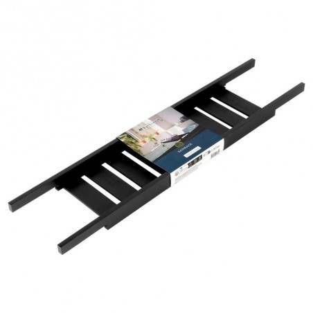 Bambusest vannitoariiul vannile, must, 68 cm | FreshDesign.ee