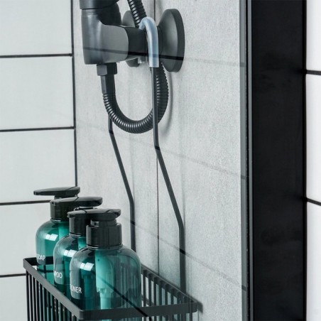 Metallist riputatav duširiiul, must, 33,5x... | FreshDesign.ee