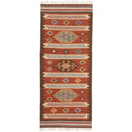 Käsitsi kootud Kelim Zohra värviline/punan... | FreshDesign.ee