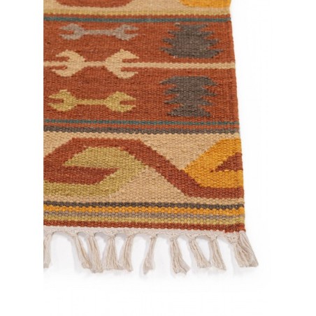 Käsitsi kootud Kelim Zohra värviline 80x200 cm | FreshDesign.ee