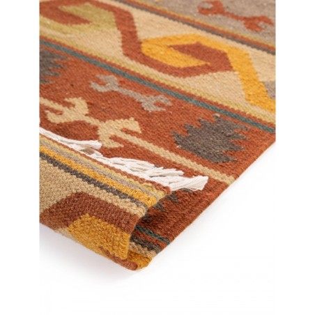 Käsitsi kootud Kelim Zohra värviline 80x200 cm | FreshDesign.ee