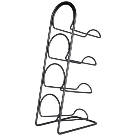 Must metallist veiniriiul 4 pudelile 21x43 cm | FreshDesign.ee