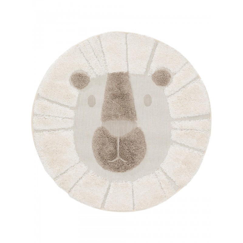Lastetoa vaip Carlo Lion kreem Ø 120CM | FreshDesign.ee
