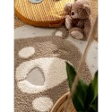 Lastetoa vaip Carlo Bear kreem/pruun Ø 120CM | FreshDesign.ee