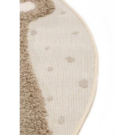 Lastetoa vaip Carlo Bear kreem/pruun Ø 120CM | FreshDesign.ee