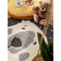 Lastetoa vaip Carlo Bear must/valge Ø 120CM | FreshDesign.ee
