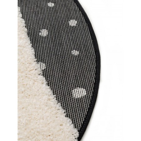 Lastetoa vaip Carlo Bear must/valge Ø 120CM | FreshDesign.ee