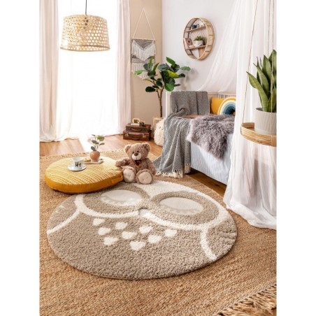 Lastetoa vaip Carlo owl, Ø 120CM