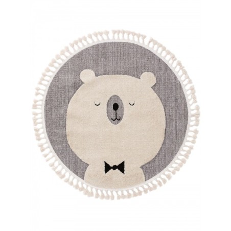 Lastetoa vaip Momo bear hall Ø 120 cm | FreshDesign.ee