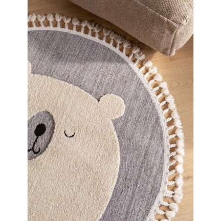 Lastetoa vaip Momo bear hall Ø 120 cm | FreshDesign.ee