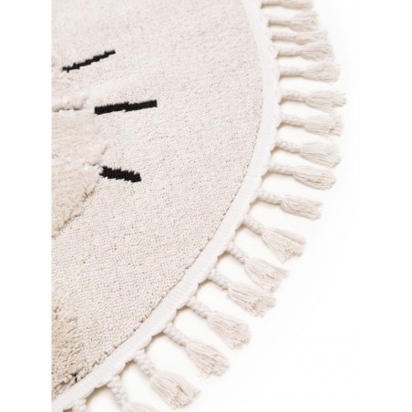 Lastetoa vaip Momo cat kreem Ø 120 cm | FreshDesign.ee