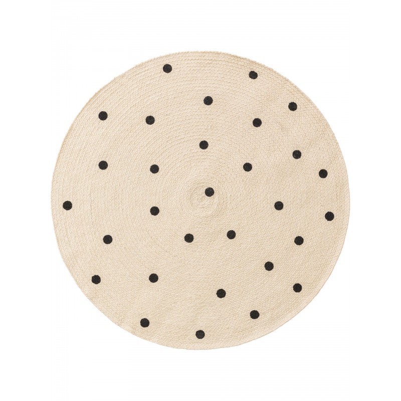 Laste vaip Pippa Cream Ø 120 cm ümmargune | FreshDesign.ee