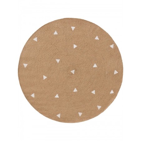 Lastetoa jutevaip pippa helepruun Ø115 | FreshDesign.ee