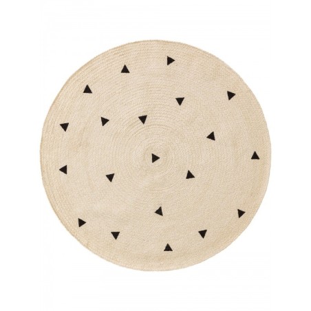 Lastetoa jutevaip pippa cream Ø80 | FreshDesign.ee