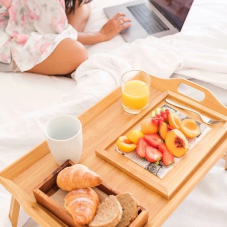 Kokkupandav bambusest hommikusöögilaud 50x... | FreshDesign.ee