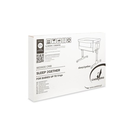 Beebihäll voodi kõrvale SLEEP2GETHER GRAPHITE | FreshDesign.ee