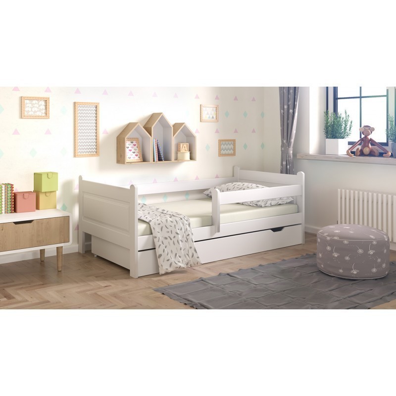 Lastevoodi Linus 80x160 cm, valge | FreshDesign.ee