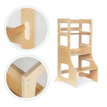 Laste puidust köögiabiline, naturaalne | FreshDesign.ee