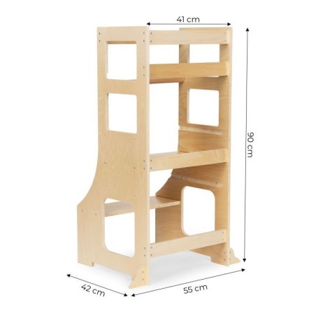 Laste puidust köögiabiline, naturaalne | FreshDesign.ee