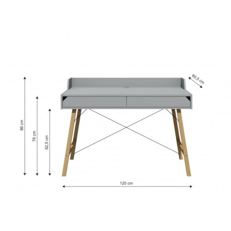 Lotta kirjutuslaud hall | FreshDesign.ee